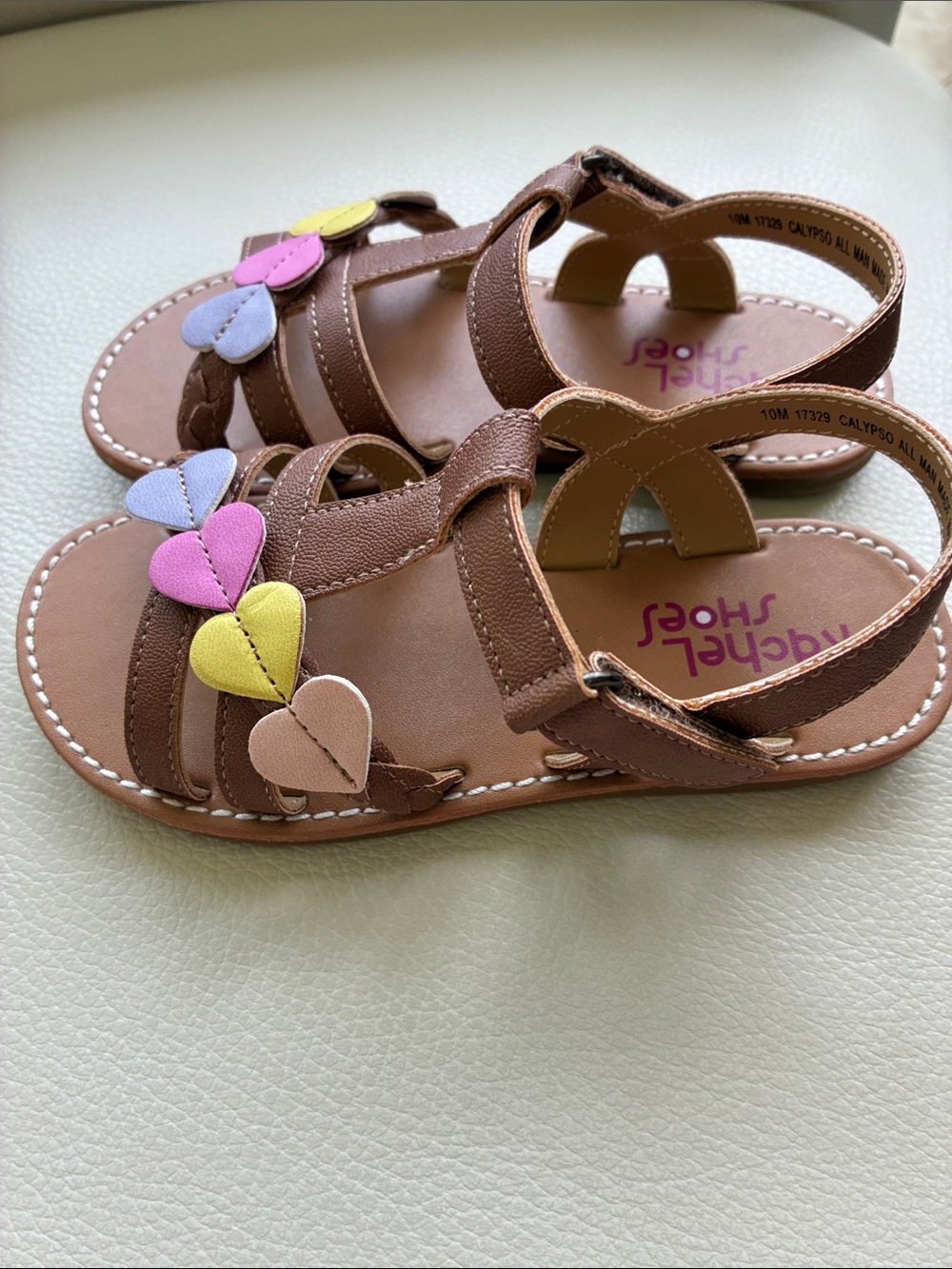 Girls Size 10 Summer Sandals -2pair - Picture 5 of 6